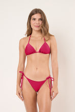 Cargar imagen en el visor de la galería, Model Front: Rio De Sol Conjunto Set Shimmer-Desejo Tri-Inv Cheeky-Tie