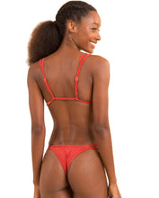Cargar imagen en el visor de la galería, Image 07: Rio De Sol Conjunto Set Malibu-Chili Tri-Duo Mini-Duo