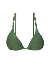 Cargar imagen en el visor de la galería, Product Front: Rio De Sol Sostén Top Shimmer-Croco Lia-Noa