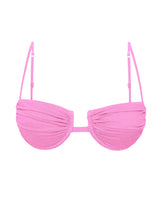 Cargar imagen en el visor de la galería, Product Front: Rio De Sol Sostén Top Crespinho-Rosa Zaya