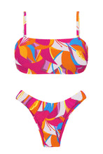 Cargar imagen en el visor de la galería, Product Front: Rio De Sol Conjunto Set Antelope Bandeau-Reto High-Leg