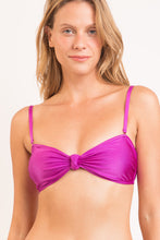 Cargar imagen en el visor de la galería, Gallery: Rio De Sol Sostén Top Shimmer-Gaia Bandeau-Joy