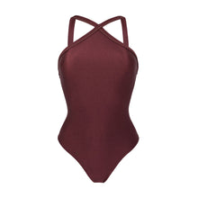 Cargar imagen en el visor de la galería, Product Front: Rio De Sol Una Pieza Barolo High-Neck