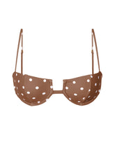 Cargar imagen en el visor de la galería, Product Front: Wednesday In Hawaii By Rio De Sol Sostén Top Kiko-Coco Shell