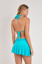 Cargar imagen en el visor de la galería, Model Back: Rio De Sol Falda De Playa Amb-Nannai Mini Skirt