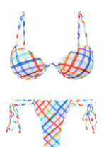 Cargar imagen en el visor de la galería, Product Front: Rio De Sol Conjunto Set Square Kyra Pipa