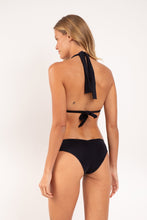 Cargar imagen en el visor de la galería, Model Back: Rio De Sol Conjunto Set Malibu-Black Mel
