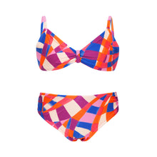 Cargar imagen en el visor de la galería, Product Front: Rio De Sol Traje De Baño De Dos Piezas Para Niña Funny Bikini-Kids
