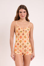 Cargar imagen en el visor de la galería, Model Front: Rio De Sol Una Pieza Mosaico Margot