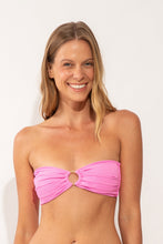 Cargar imagen en el visor de la galería, Product Back: Rio De Sol Sostén Top Crespinho-Rosa Mavi