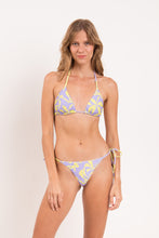 Cargar imagen en el visor de la galería, Model Front: Rio De Sol Conjunto Set Glow Tri-Inv Cheeky-Tie