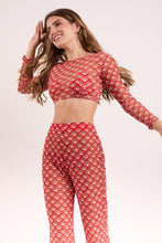 Cargar imagen en el visor de la galería, Image 06: Rio De Sol Pantalones De Playa Floral-Scales Pants Lana