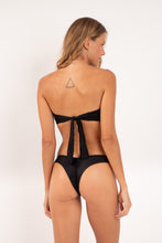 Cargar imagen en el visor de la galería, Model Back: Rio De Sol Bragas Bottom Shimmer-Black Nara