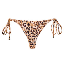 Cargar imagen en el visor de la galería, Product Front: Rio De Sol Bragas Bottom Leopard Cheeky-Micro