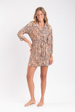 Cargar imagen en el visor de la galería, Image 06: Rio De Sol Vestido Camidero Leopard Chemise