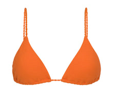 Cargar imagen en el visor de la galería, Product Front: Rio De Sol Sostén Top St-Tpz-Tangerina Tri-Inv