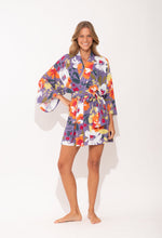 Cargar imagen en el visor de la galería, Image 08: Rio De Sol Caftán / Cubrir Garden-Flower Kimono