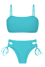 Cargar imagen en el visor de la galería, Product Front: Rio De Sol Conjunto Set Breeze Bandeau-Reto Madrid
