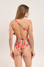 Cargar imagen en el visor de la galería, Model Back: Rio De Sol Una Pieza Sea-Bloom Sienna