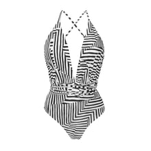 Cargar imagen en el visor de la galería, Product Front: Rio De Sol Una Pieza Collage New Vegas