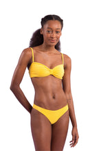 Cargar imagen en el visor de la galería, Image 04: Rio De Sol Conjunto Set Malibu-Yellow Bandeau-Duo Essential