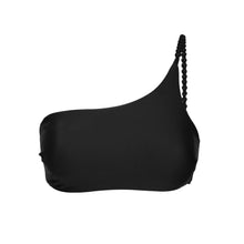 Cargar imagen en el visor de la galería, Product Front: Rio De Sol Sostén Top Touch-Black Isadora