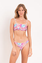 Cargar imagen en el visor de la galería, Model Front: Rio De Sol Bragas Bottom Splash Highleg