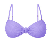 Cargar imagen en el visor de la galería, Product Front: Rio De Sol Sostén Top Bora-Lavanda Bandeau-Joy