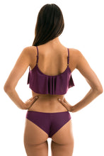 Cargar imagen en el visor de la galería, Model Back: Rio De Sol Sostén Top Sublime Babado