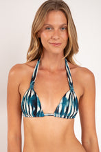Cargar imagen en el visor de la galería, Gallery: Rio De Sol Sostén Top Azule Mel