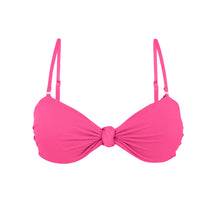 Cargar imagen en el visor de la galería, Product Front: Rio De Sol Sostén Top Mtx-Ultrapink Bandeau-Joy