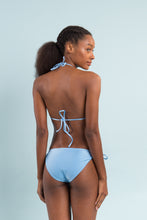 Cargar imagen en el visor de la galería, Model Back: Rio De Sol Conjunto Set Shimmer-Baltic-Sea Tri-Inv Ibiza-Comfy