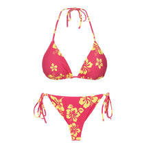 Cargar imagen en el visor de la galería, Product Front: Wednesday In Hawaii By Rio De Sol Conjunto Set Pua-Guava Kauai Kaleia