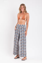 Cargar imagen en el visor de la galería, Image 04: Rio De Sol Pantalones De Playa Ikat Wide Pants