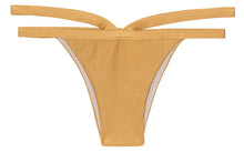 Cargar imagen en el visor de la galería, Product Front: Rio De Sol Bragas Calcinha Gold Triangulo