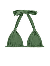 Cargar imagen en el visor de la galería, Product Front: Rio De Sol Sostén Top Shimmer-Croco Mel