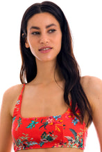 Cargar imagen en el visor de la galería, Gallery: Rio De Sol Sostén Top Wildflowers Bra-Sport