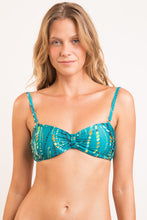 Cargar imagen en el visor de la galería, Gallery: Rio De Sol Sostén Top Rain Bandeau-Crispy