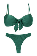 Cargar imagen en el visor de la galería, Product Front: Rio De Sol Conjunto Set Palace Bandeau-No Nice-Fio