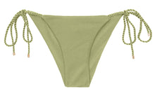 Cargar imagen en el visor de la galería, Product Front: Rio De Sol Bragas Bottom Oliva Cheeky-Rope