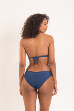 Cargar imagen en el visor de la galería, Model Back: Rio De Sol Bragas Bottom Navy Mel-Comfy