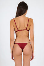 Cargar imagen en el visor de la galería, Model Back: Rio De Sol Bragas Bottom Shimmer-Divino California
