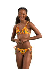 Cargar imagen en el visor de la galería, Model Front: Rio De Sol Sostén Top Stories Tri-Fixo