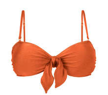 Cargar imagen en el visor de la galería, Product Front: Rio De Sol Sostén Top Paprica Bandeau-No