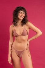 Cargar imagen en el visor de la galería, Image 12: Rio De Sol Bragas Bottom Shimmer-Copper Cheeky-Tie