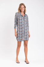 Cargar imagen en el visor de la galería, Image 06: Rio De Sol Vestido Camidero Ikat Chemise