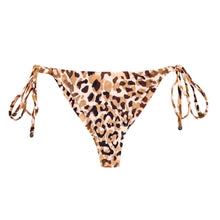 Cargar imagen en el visor de la galería, Product Front: Rio De Sol Bragas Bottom Leopard Cheeky-Tie