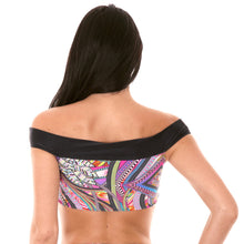 Cargar imagen en el visor de la galería, Model Back: Rio De Sol Sostén Soutien Samarcanda Offshoulder