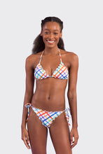 Cargar imagen en el visor de la galería, Model Front: Rio De Sol Bragas Bottom Square Frufru-Fio