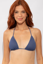Cargar imagen en el visor de la galería, Gallery: Rio De Sol Sostén Top Carmel-Blue Tri-Inv